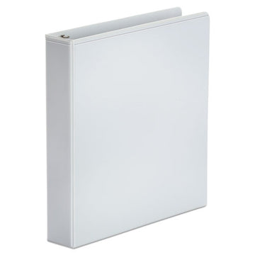 Universal® Economy Round Ring View Binder, 3 Rings, 1.5" Capacity, 11 X 8.5, White, 6-pack freeshipping - TVN Wholesale